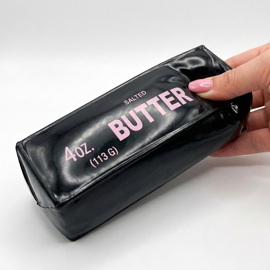 Crunchy Black & Pink Butter