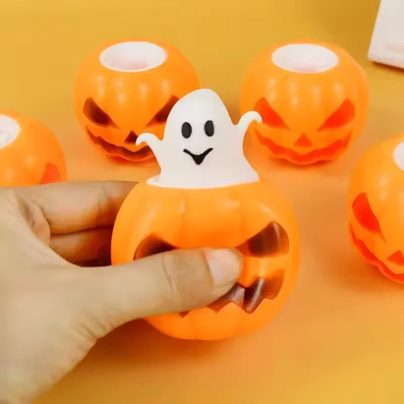 Pop-Up Pumpkin Ghost